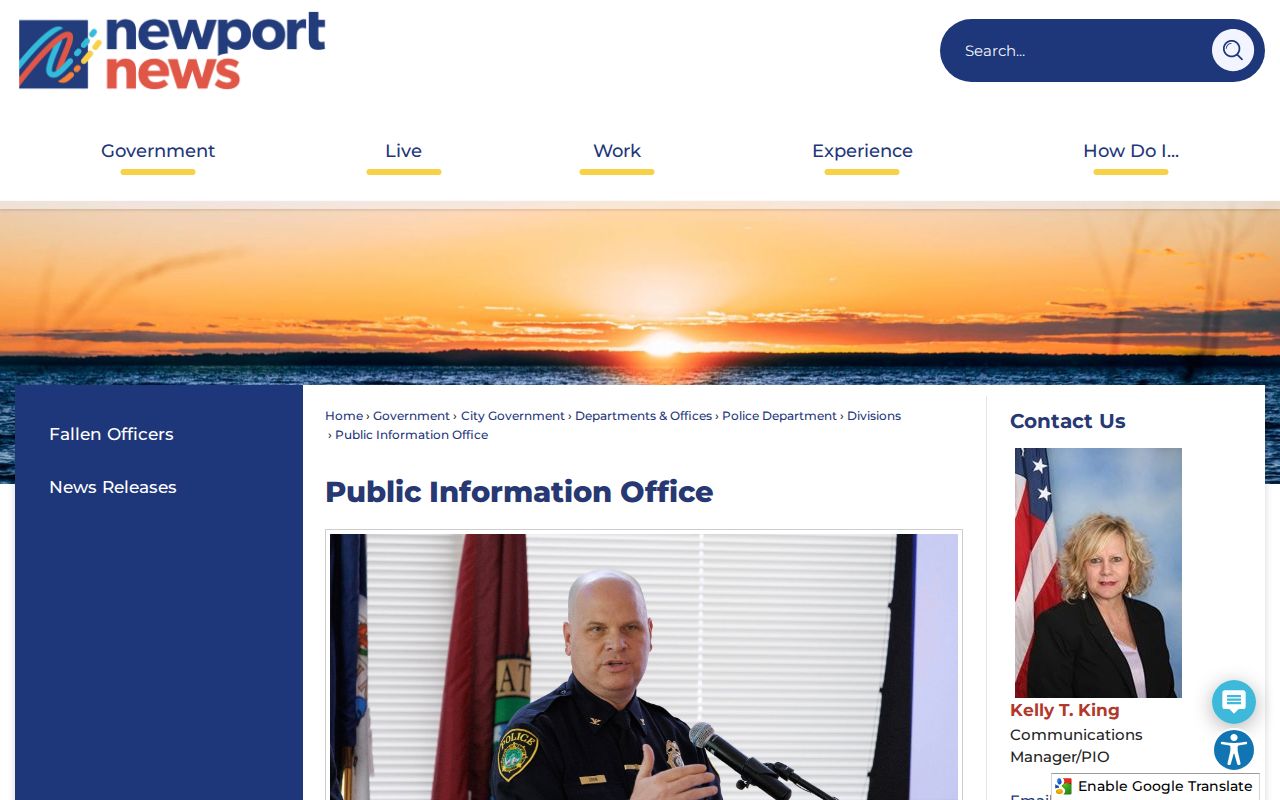 Newport News City warrant tip program, official Crime Line and P3 Tips information
